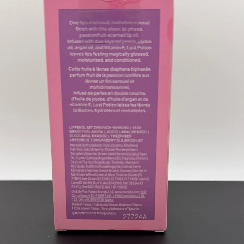 Morphe Lust Potion Lip Gloss- Pure Passion
